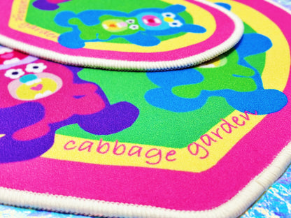 Cabbage Garden Original Design Sing a Ma Jigs Cute Couple Rug